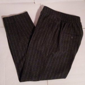 Gap gray pin stripe stretch pants sz S